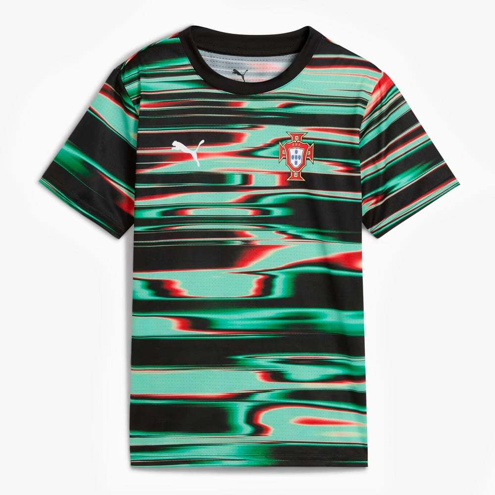 Kid's Portugal 2025 Third Pre Match Shirt