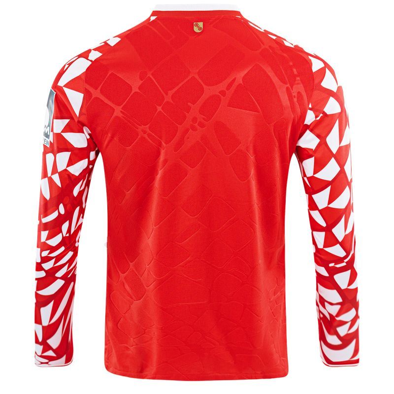 Men's Mainz 05 2025/26 Home Long Sleeve Shirt