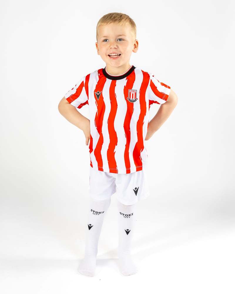 Kid's Stoke City 2025/26 Home Kit