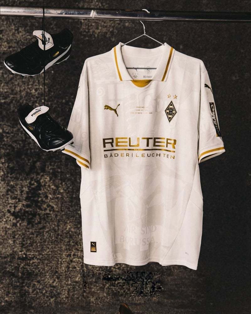 Kid's Borussia Mönchengladbach 2025/26 125-Year Anniversary Shirt