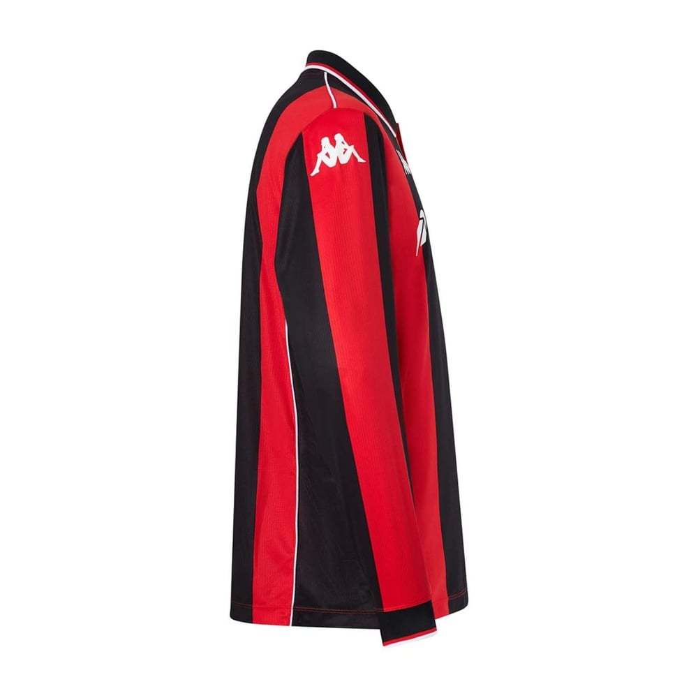 Men's OGC Nice 2025/26 Home Long Sleeve Shirt