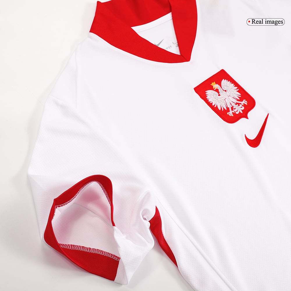 Kid's Poland Home Jersey+Shorts EURO 2024
