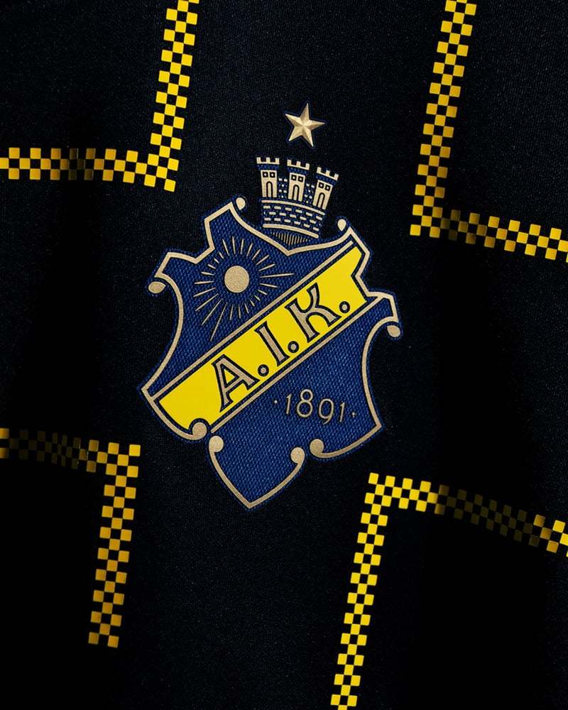 Kid's AIK 2025 Home European Shirt