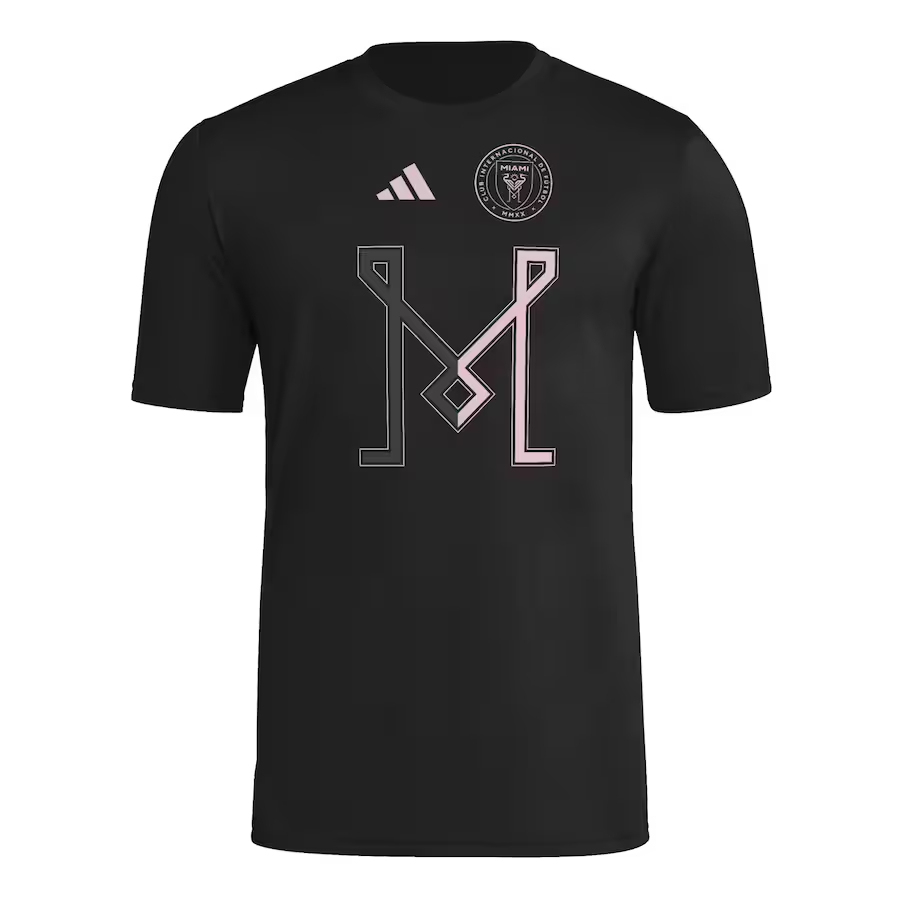 Kid's Inter Miami CF 2025 Third Hook AEROREADY Shirt - Black