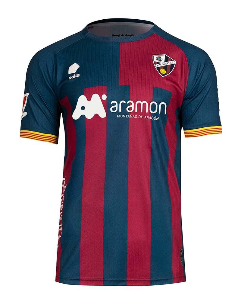 Kid's SD Huesca 2025/26 Home Shirt
