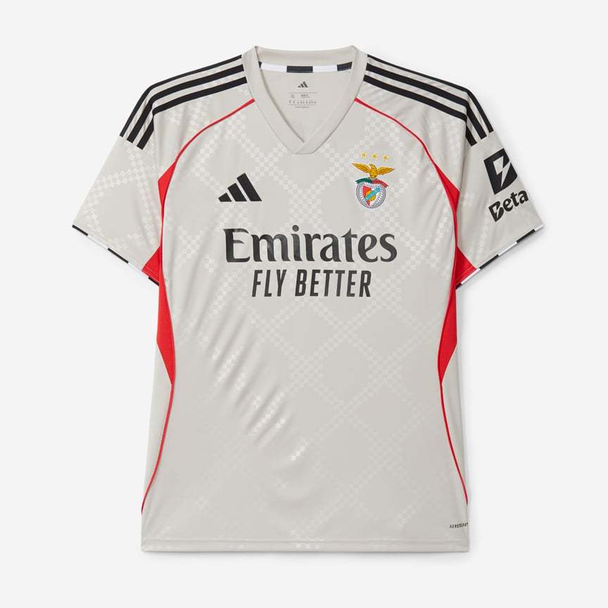 Women's SL Benfica 2025/26 Away Shirt - Beige