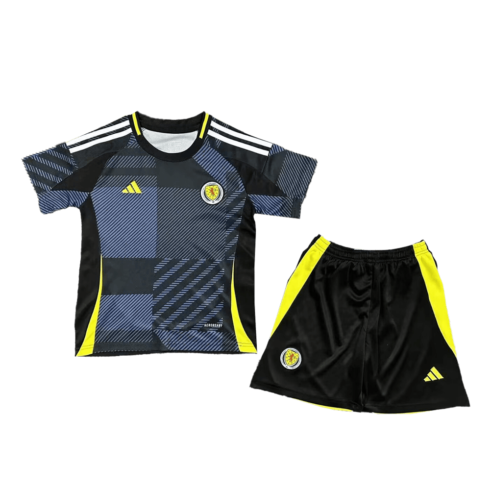 Kid's Scotland Home Jersey+Shorts EURO 2024