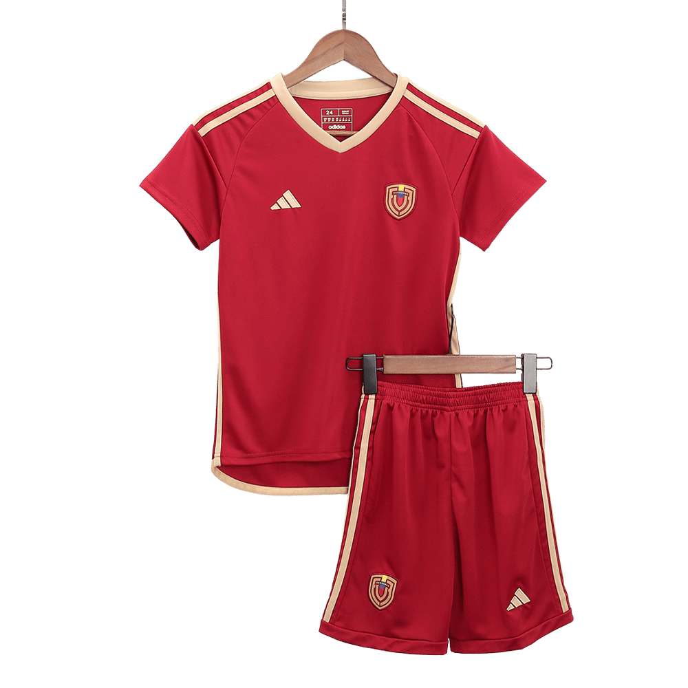 Kid's Venezuela Home Jersey+Shorts Copa America 2024