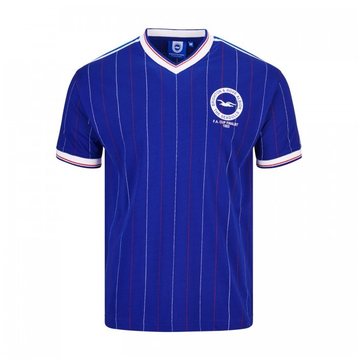 Women's Brighton & Hove Albion 1983 Home Retro FA Cup Finalists Shirt