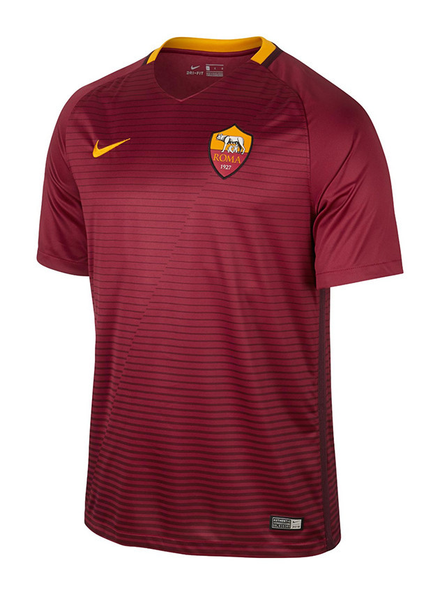 Men's M.SALAH Roma 2016/17 Home Shirt