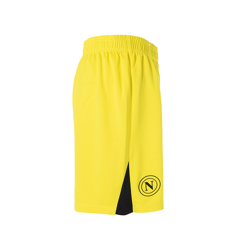 Kid's Napoli 2024/25 Home Shorts - Yellow