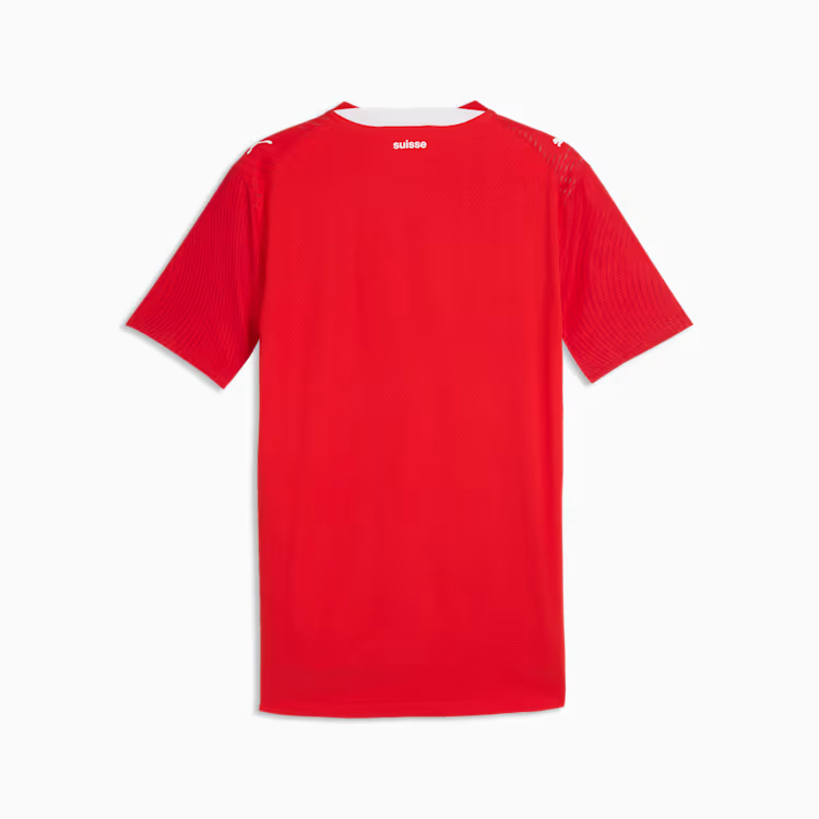 Women's Switzerland 2026 Home Authentic World Cup Shirt