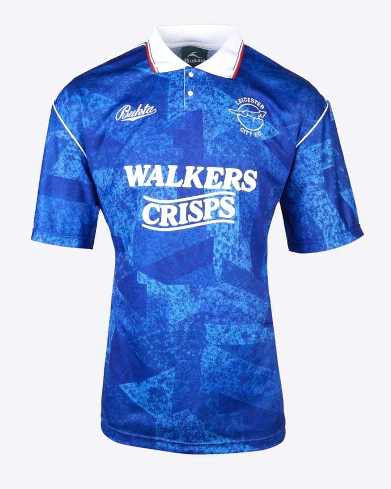 Kid's Leicester City 1990 Home Retro Shirt