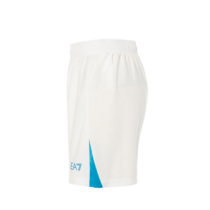 Women's Napoli 2024/25 Home Shorts - White/Sky Blue