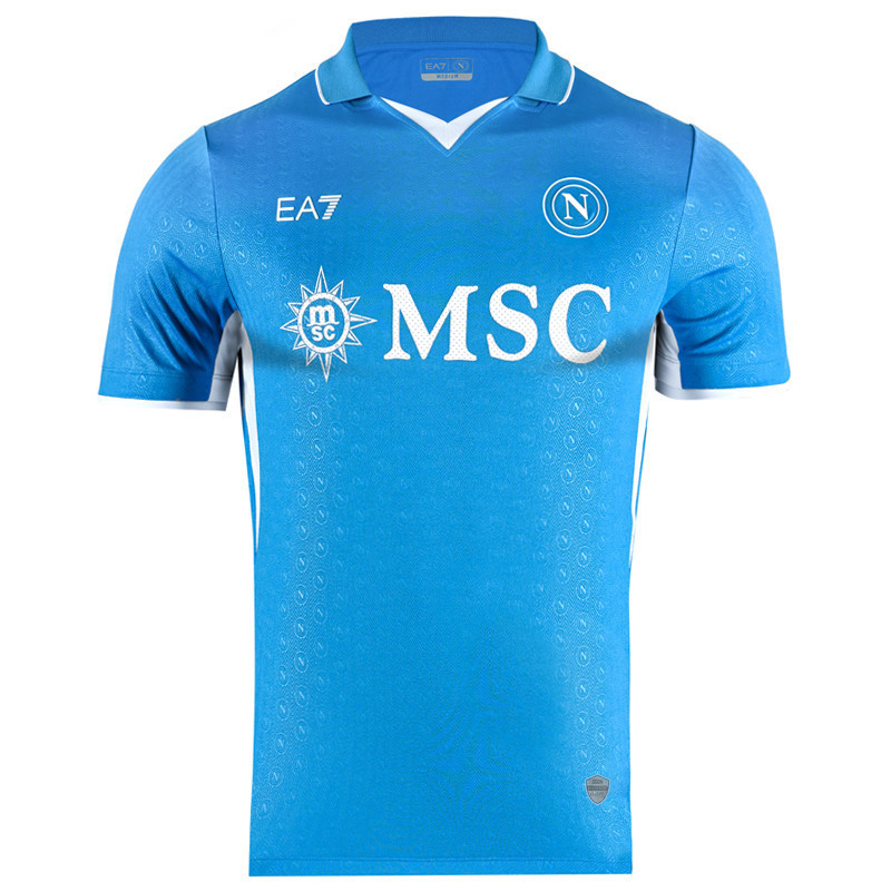 Men's Napoli 2024/25 Home Champions Of Italy Shirt