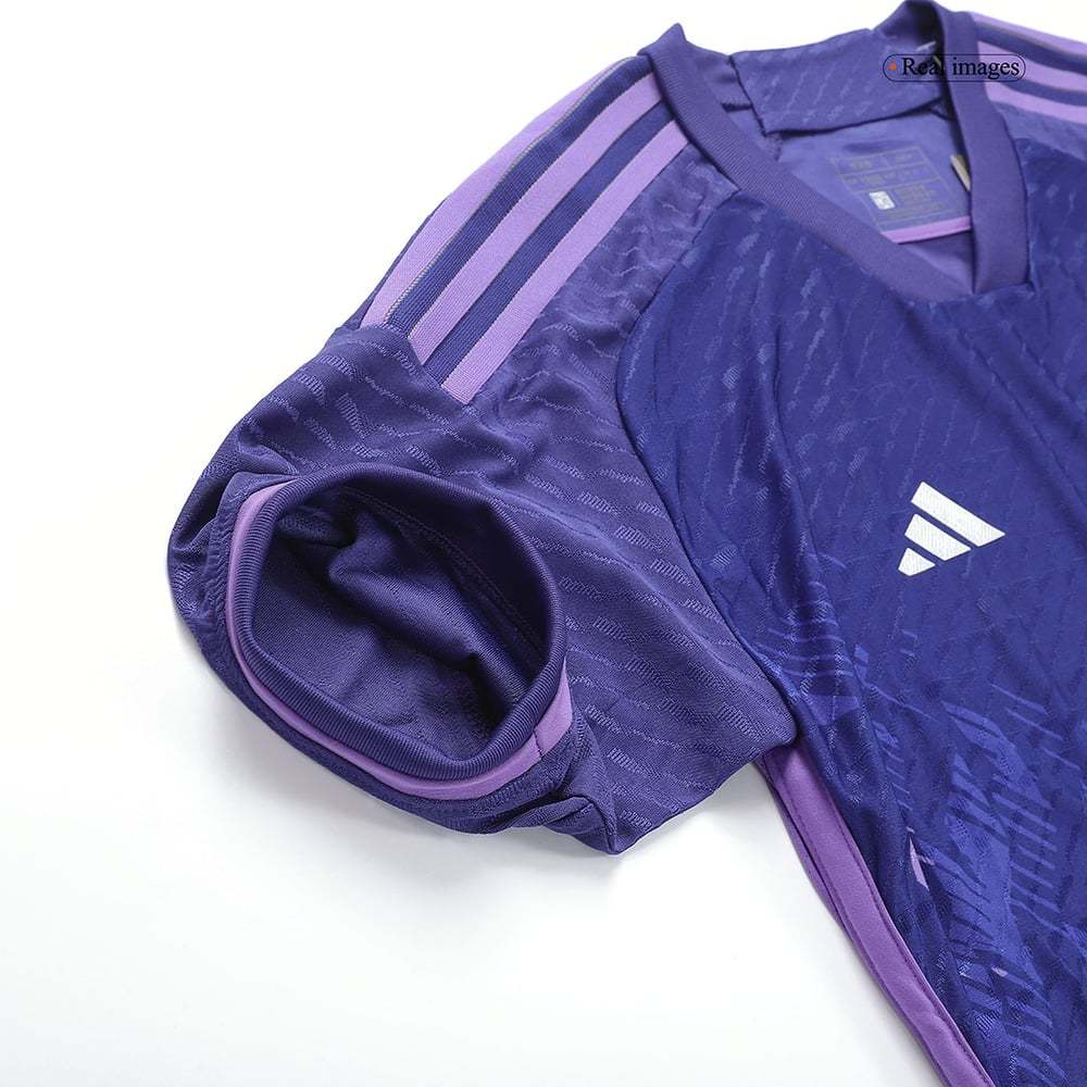 Argentina 3 Stars Player Version Away Jersey World Cup 2022