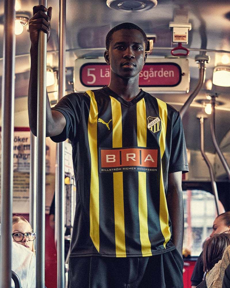 Men's BK Häcken 2025 Home Shirt