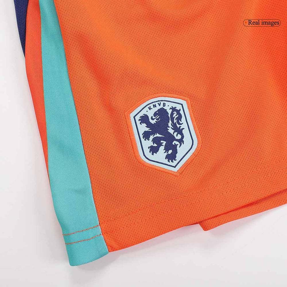 Kid's Netherlands Home Jersey+Shorts EURO 2024