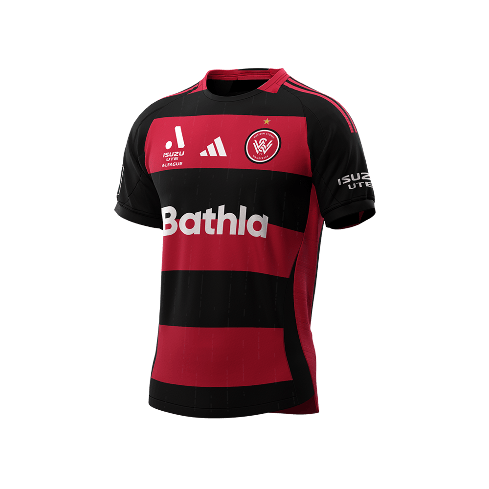Kid's Western Sydney Wanderers 2025/26 Home Shirt