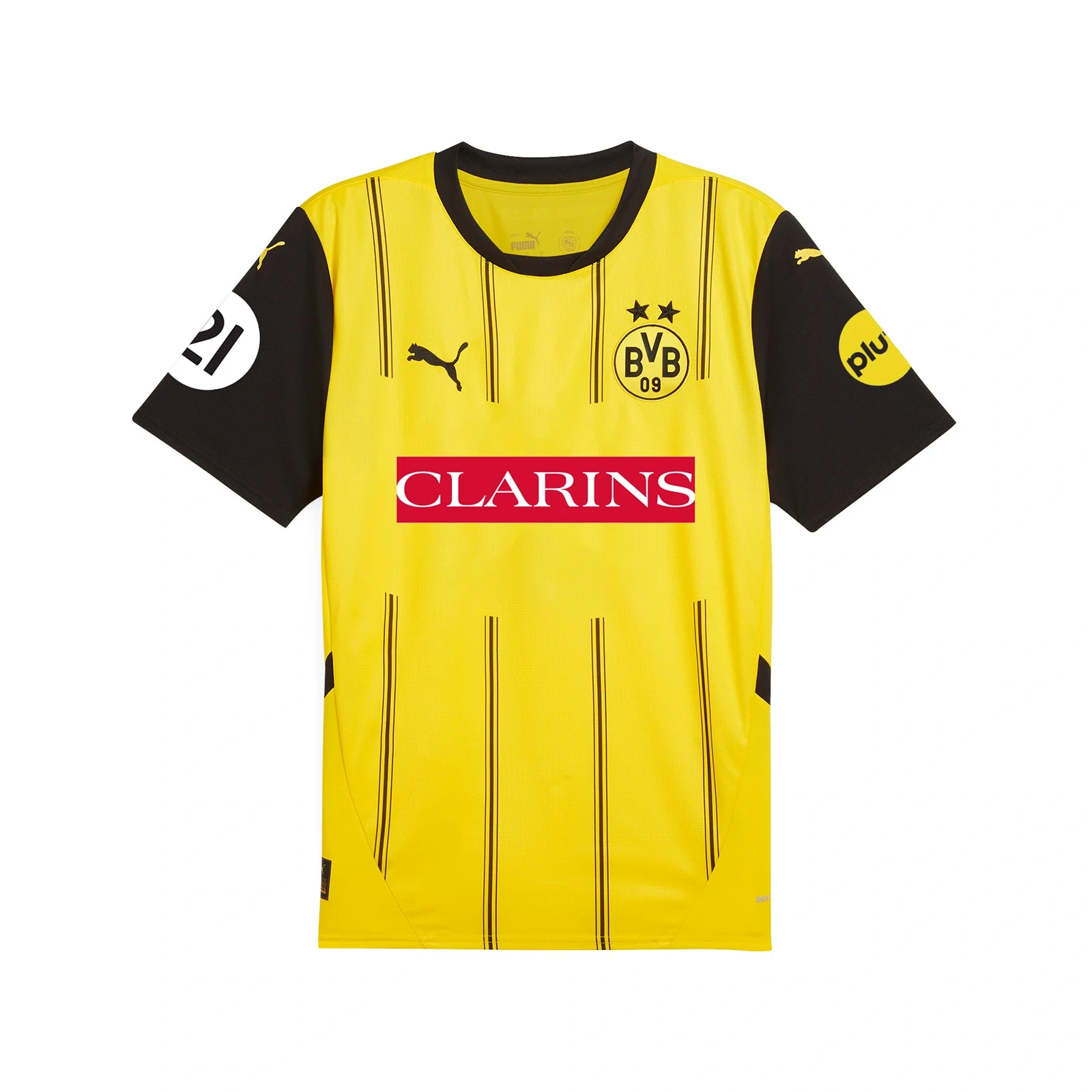 Women's BVB Borussia Dortmund 2024/25 Home Women's Football Team Shirt