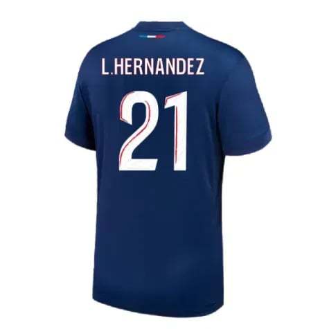 Kid's L.HERNANDEZ PSG 2024/25 Home Shirt