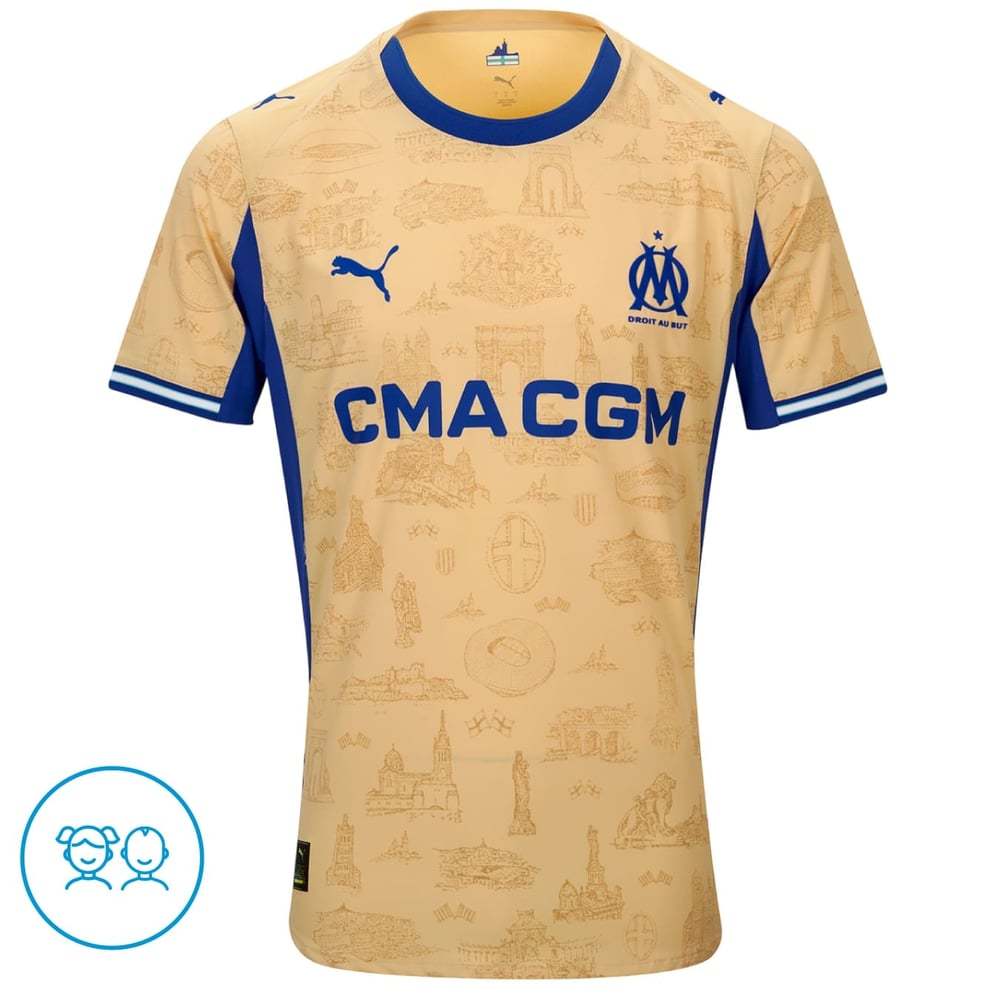Kid's OM 2025/26 Fourth Shirt