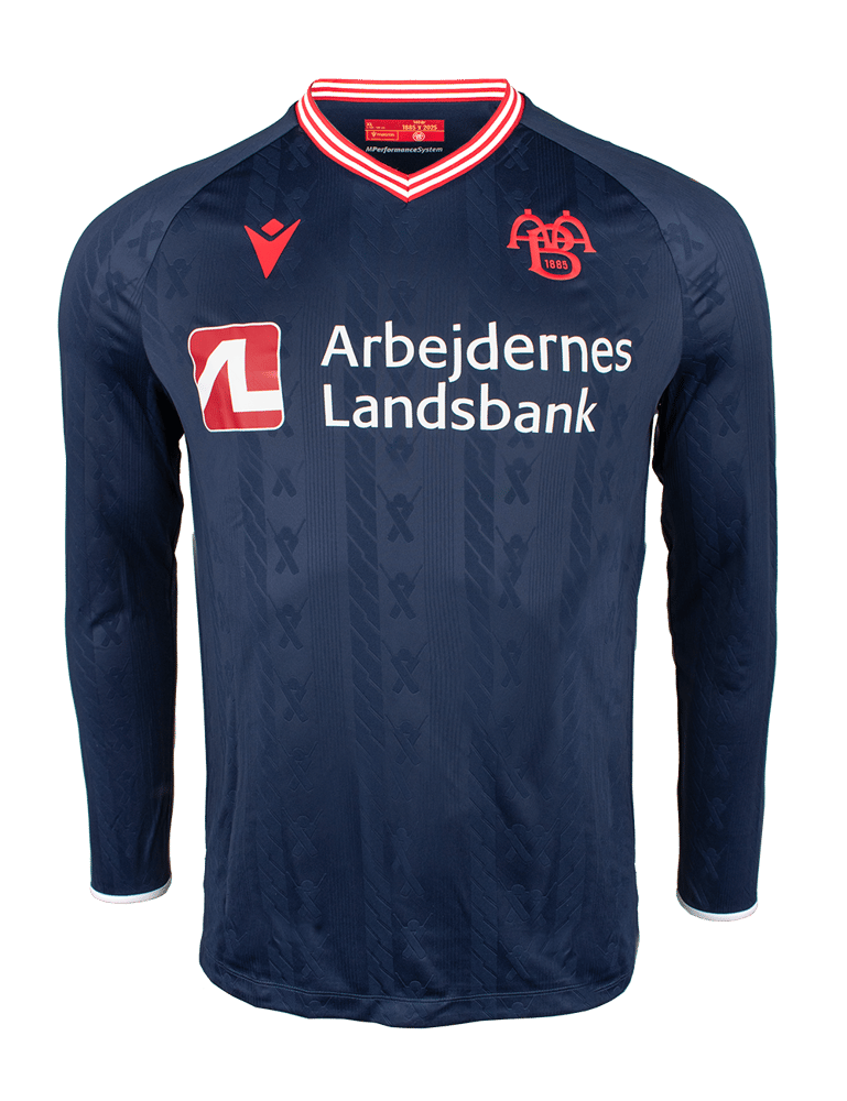 Kid's AaB Fodbold 2024/25 Away Long Sleeve Shirt