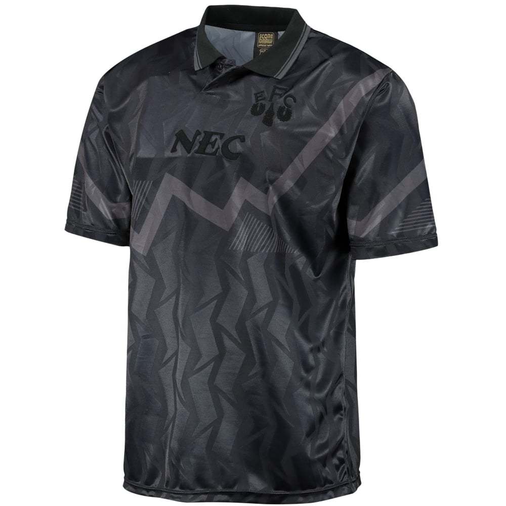 Kid's Everton 1990 Retro Black-Out Shirt