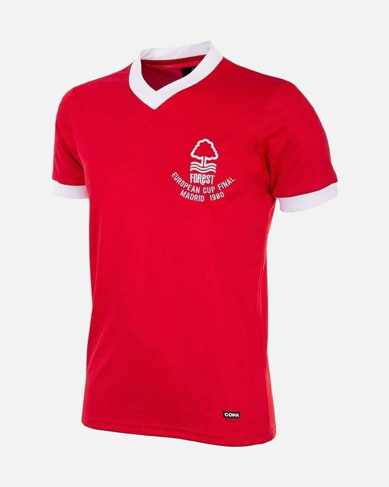 Men's Nottingham Forest 1980 Retro European Cup Shirt