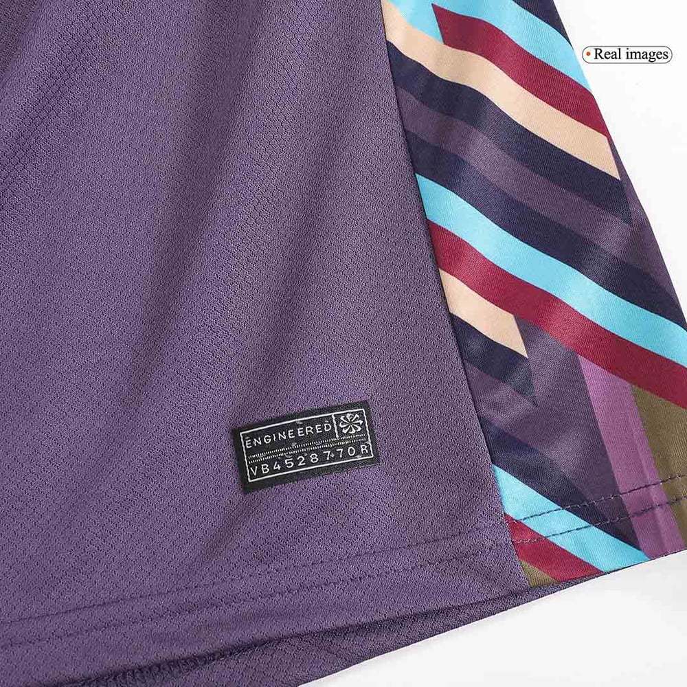 Kid's England Away Jersey+Shorts EURO 2024