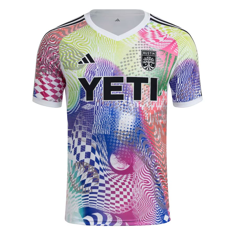 Women's Austin FC 2025 Third Pre Match Shirt - White