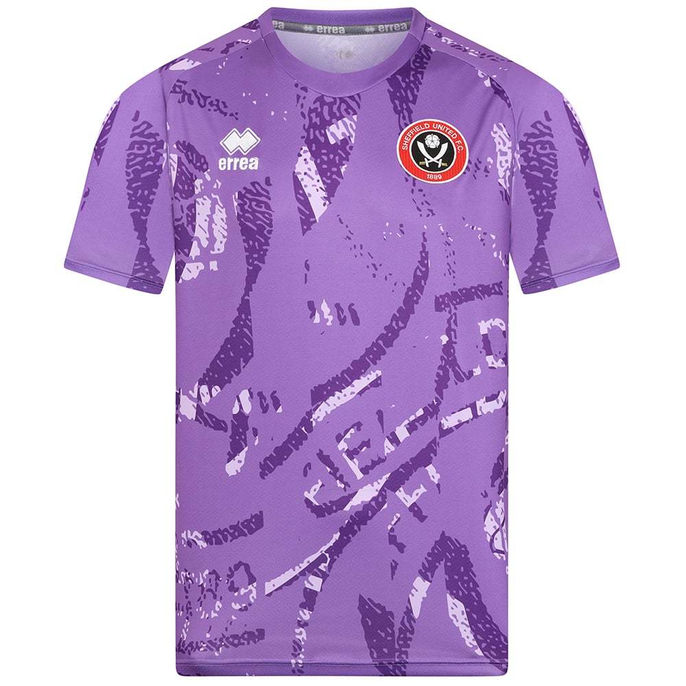 Men's Sheffield United 2025/26 Third Warm Up Shirt - Purple