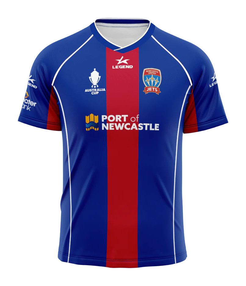 Men's Newcastle Jets 2024/25 Home Cup Shirt