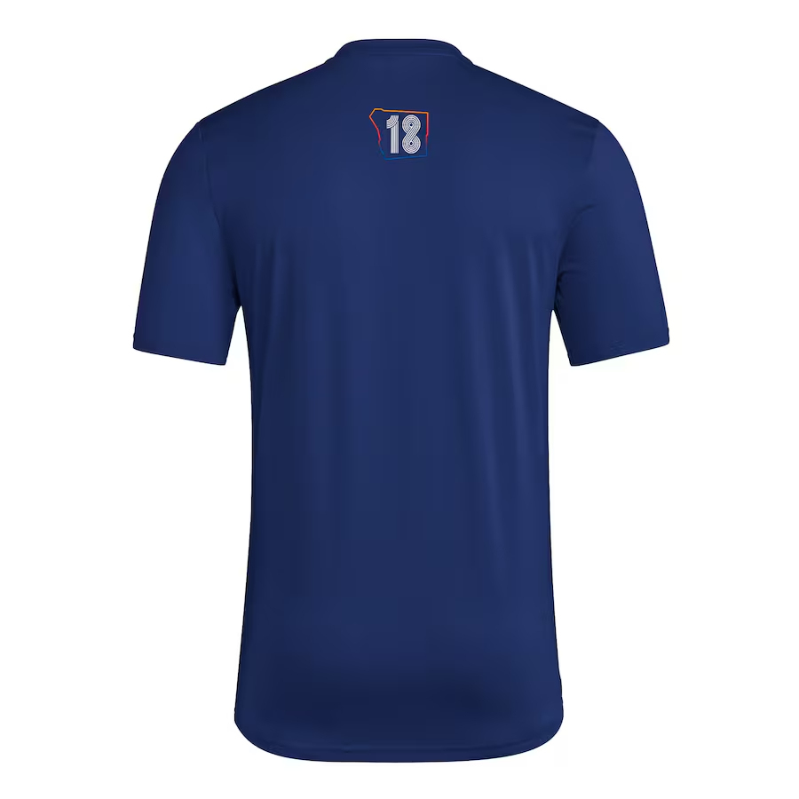 Men's San Diego FC 2025 Third Hook AEROREADY Shirt - Navy
