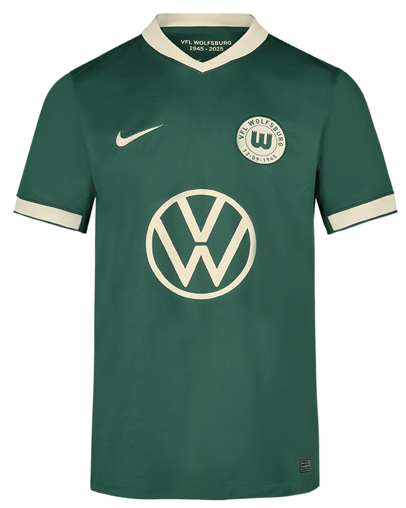 Men's VfL Wolfsburg 2025/26 80th Anniversary Shirt