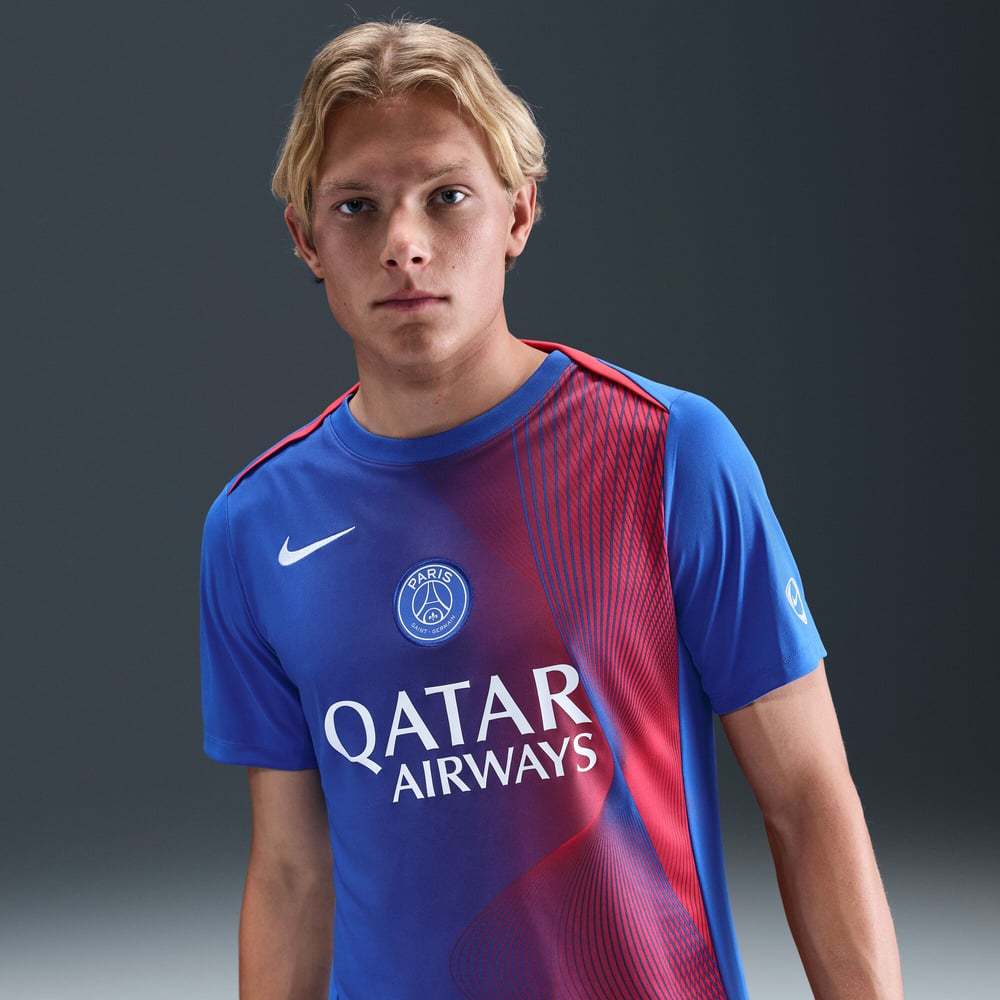 Men's PSG 2025/26 Third Prematch Shirt - Royal Blue