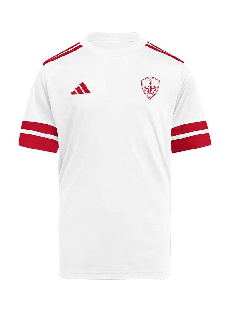 Kid's Brest 2025/26 Third Prematch Shirt - White