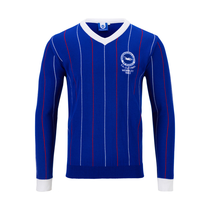 Kid's Brighton & Hove Albion 1983 Retro FA Cup Final Shirt