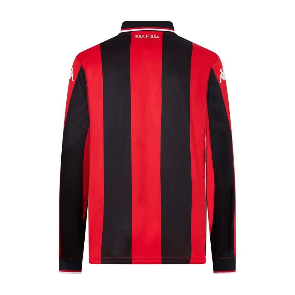 Women's OGC Nice 2025/26 Home Long Sleeve Shirt