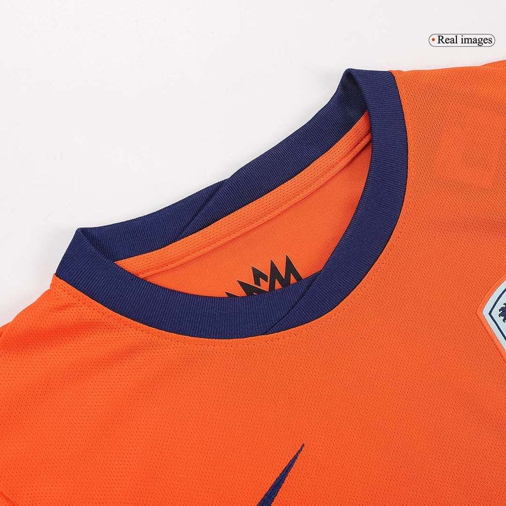 Kid's Netherlands Home Jersey+Shorts EURO 2024
