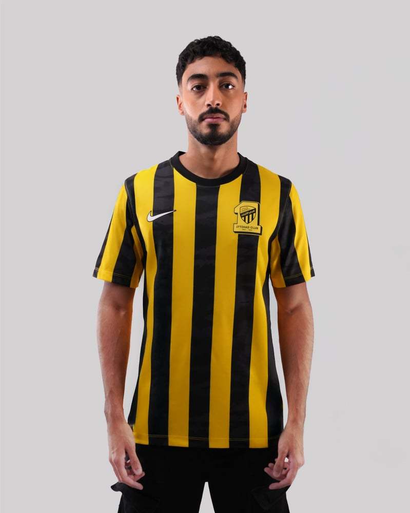 Men's Al-Ittihad Club 2025/26 Home Unsponsored Shirt
