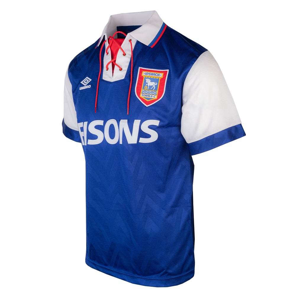 Men's Ipswich Town 1992/94 Home Retro Shirt