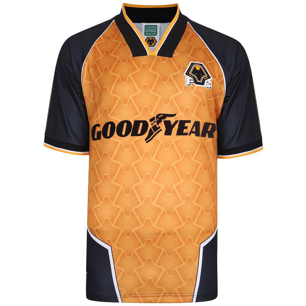 Women's Wolverhampton Wanderers 1996 Home Retro Shirt