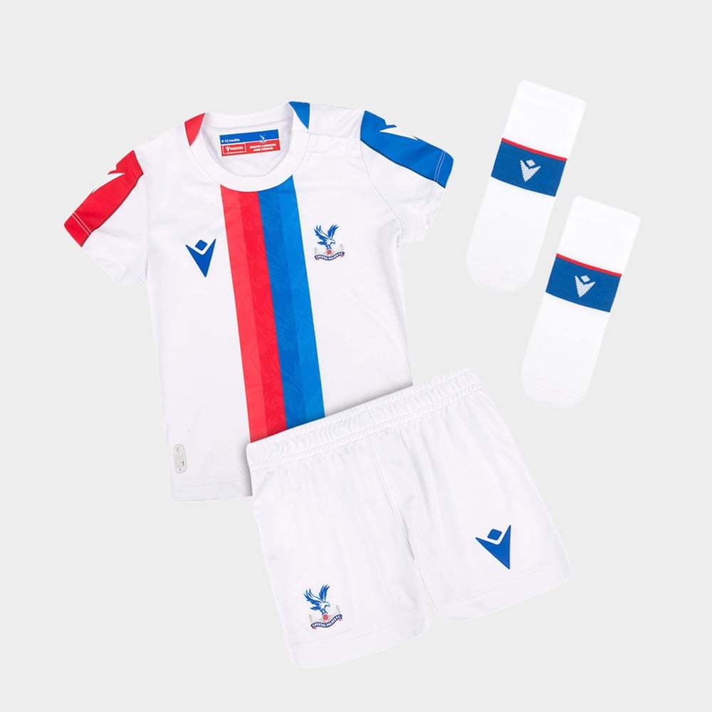 Kid's Crystal Palace 2025/26 Third Eagle White Kit
