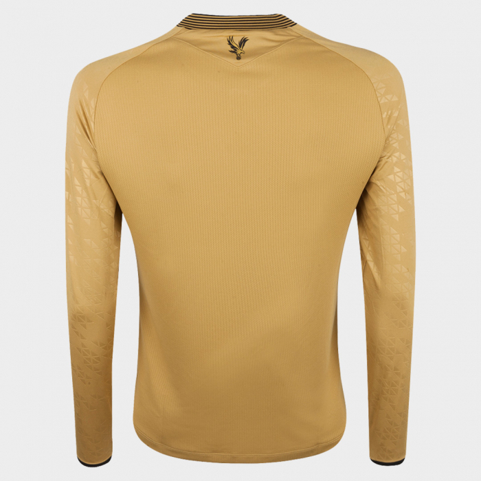 Kid's Crystal Palace 2025/26 Third Long Sleeve Eagle Gold Shirt