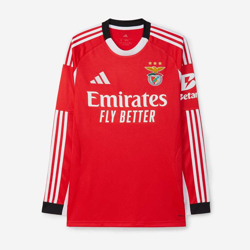 Women's SL Benfica 2025/26 Home Long Sleeve Shirt