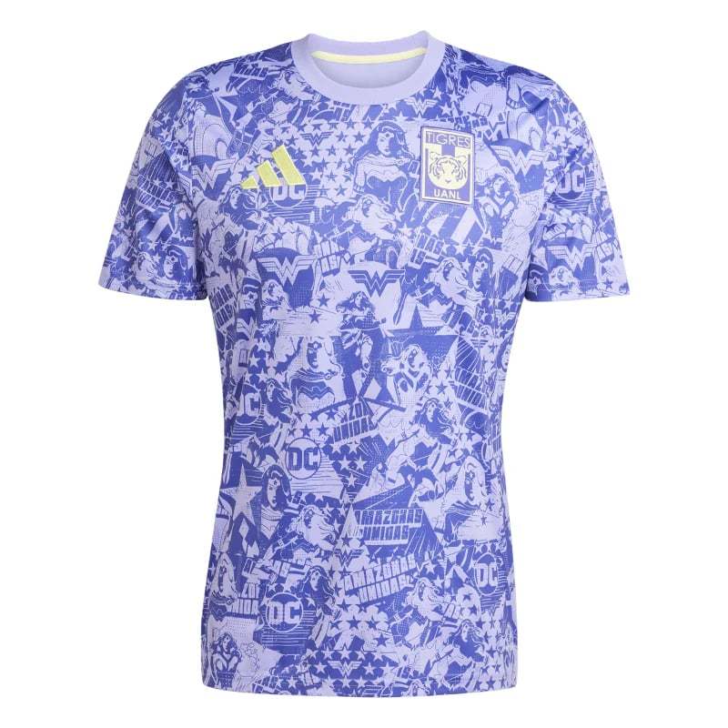Kid's Tigres UANL 2024/25 Third Prematch Shirt - Purple