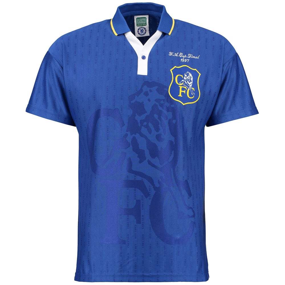 Men's Chelsea 1997 Retro FA Cup Final Shirt