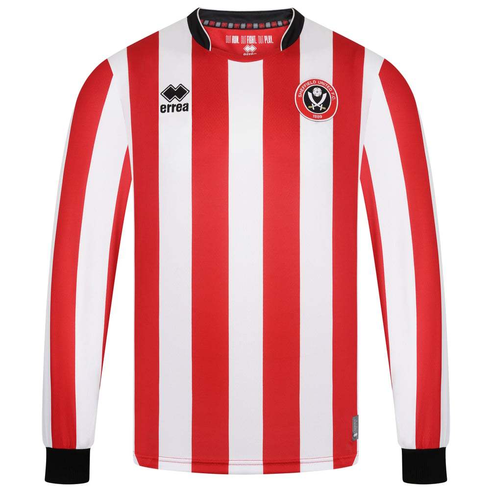 Men's Sheffield United 2025/26 Home Long Sleeve Shirt