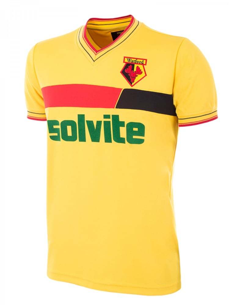 Kid's Watford 1986/87 Home Retro Shirt